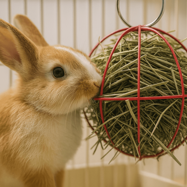 Hangende grasbal rek